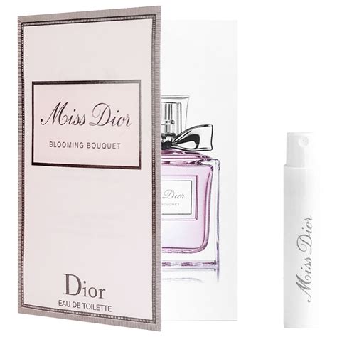 miss Dior blooming bouquet sample